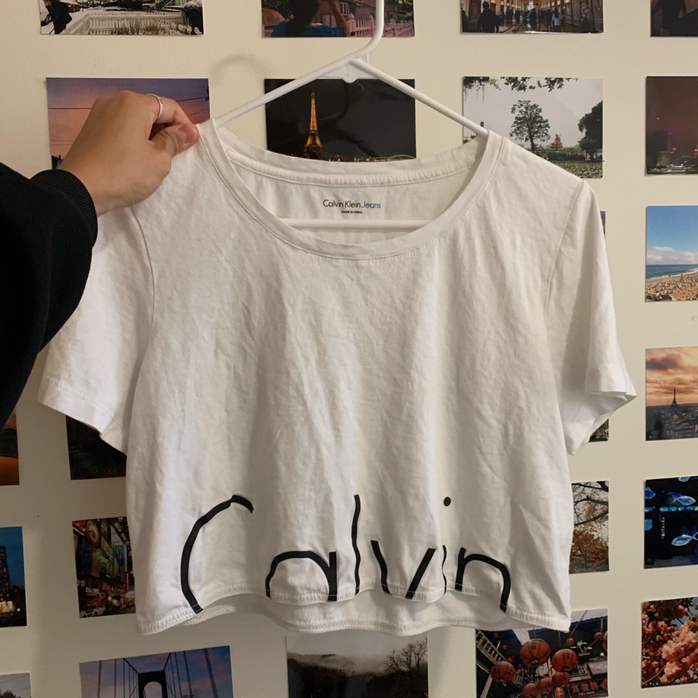 Calvin Klein crop top